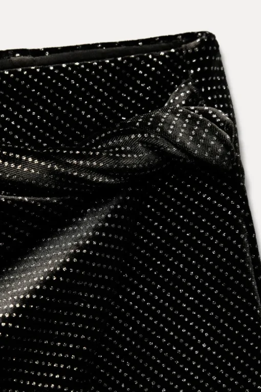 FALDA PANTALÓN TERCIOPELO BRILLO