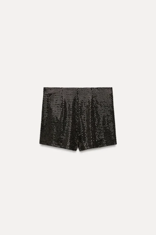 FALDA PANTALÓN VOLANTE BRILLOS