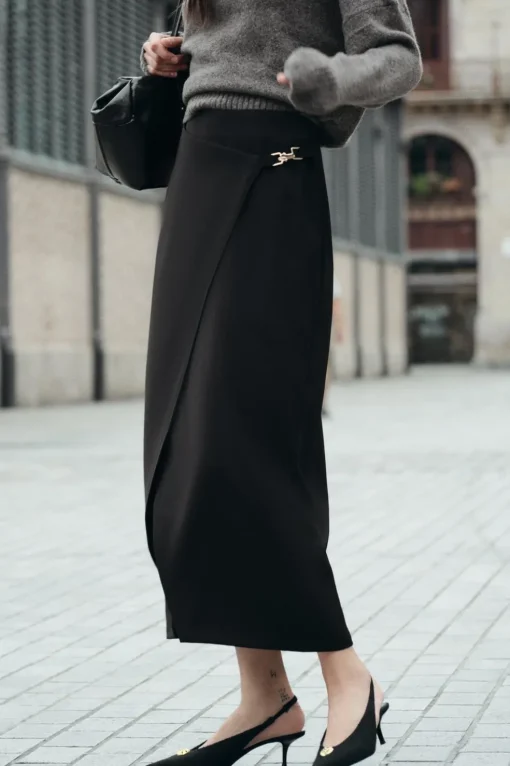 FALDA PAREO MIDI