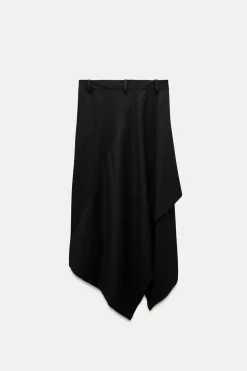 FALDA RAYA DIPLOMÁTICA ASIMÉTRICA ZW COLLECTION