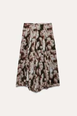 FALDA TABLAS ESTAMPADA ZW COLLECTION