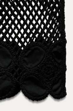 FALDA TUBO CROCHET ZW COLLECTION