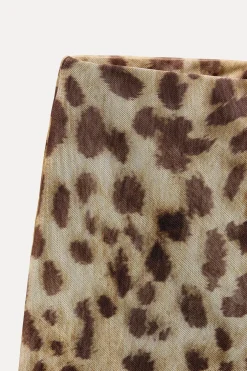 FALDA TUL ESTAMPADA