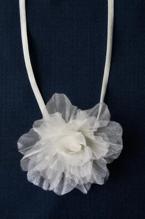 FLOR CUELLO TERCIOPELO