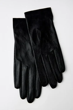 GUANTES CORTOS PIEL