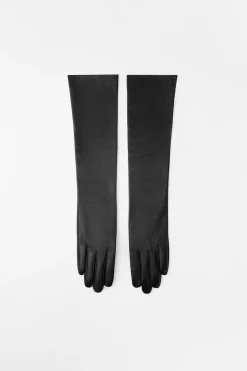 GUANTES LARGOS PIEL
