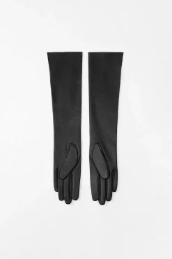 GUANTES LARGOS PIEL