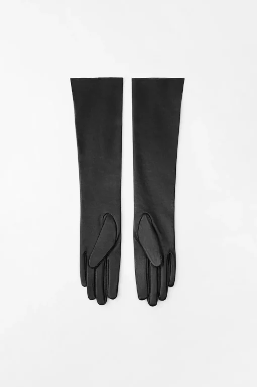 GUANTES LARGOS PIEL
