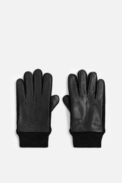 GUANTES PIEL COMBINADOS