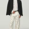 JEANS BORDADO BANANA X STEFANO PILATI