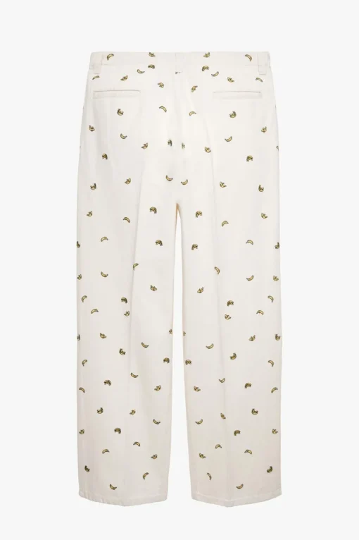 JEANS BORDADO BANANA X STEFANO PILATI