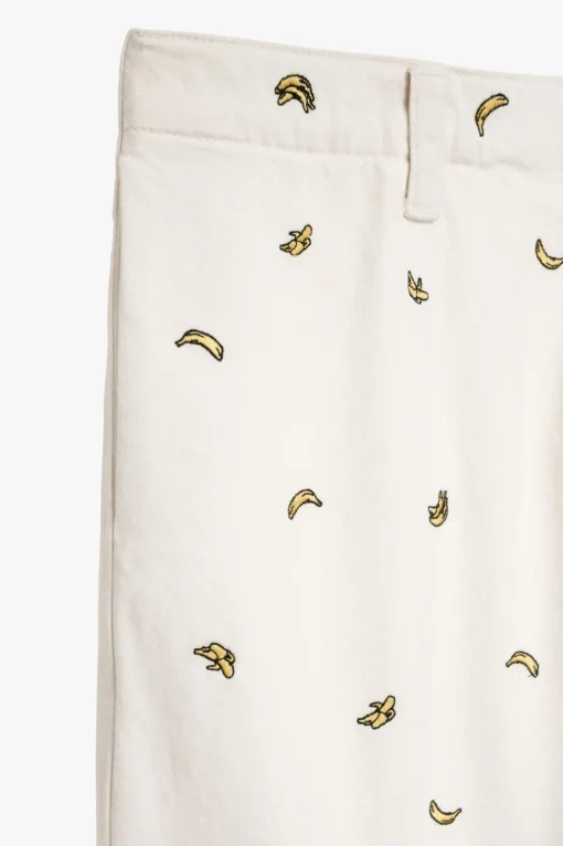 JEANS BORDADO BANANA X STEFANO PILATI