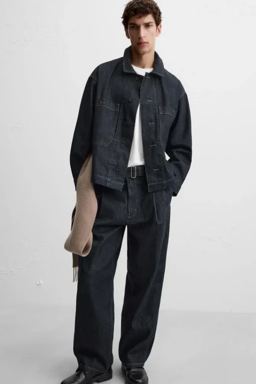 JEANS PLIEGUES CINTURÓN