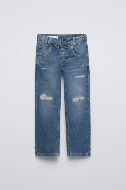 JEANS STRAIGHT BOTONES