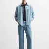 JEANS STRAIGHT CROPPED FIT