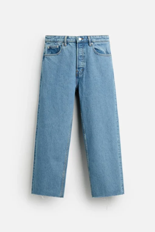 JEANS STRAIGHT CROPPED FIT