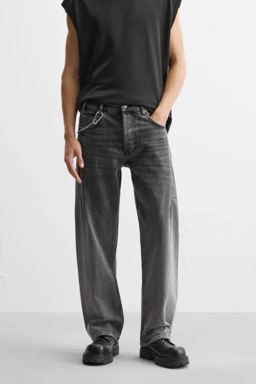 JEANS STRAIGHT LOOSE FIT