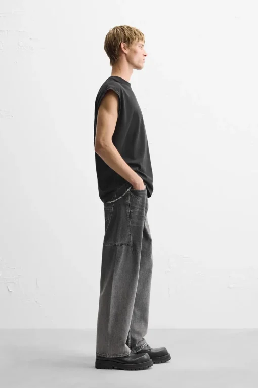 JEANS STRAIGHT LOOSE FIT