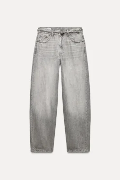 JEANS TAILORED BALLOON TIRO MEDIO