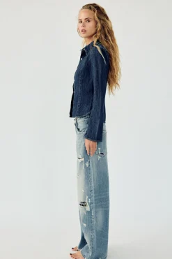 JEANS TRF BAGGY BALLOON ROTOS TIRO MEDIO