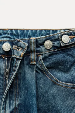 JEANS TRF BALLOON CROPPED TIRO MEDIO