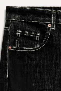 JEANS TRF BALLOON FLOCK