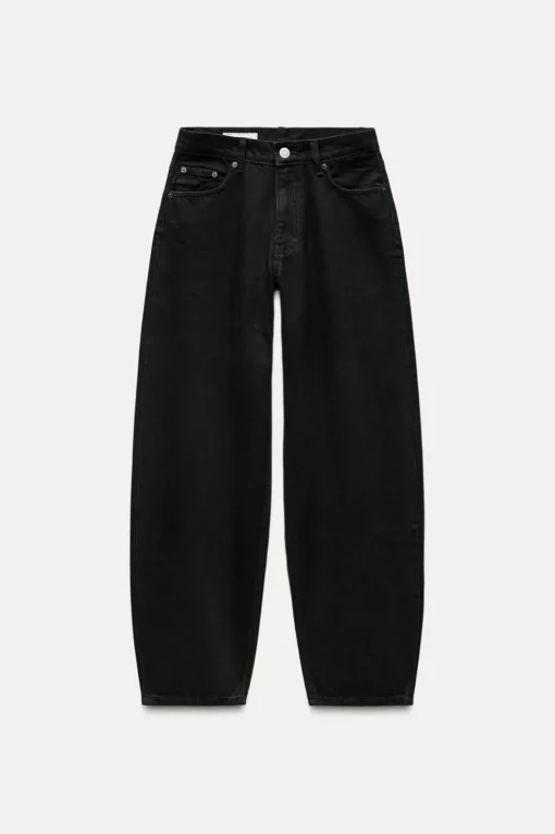 JEANS TRF BALLOON TIRO MEDIO