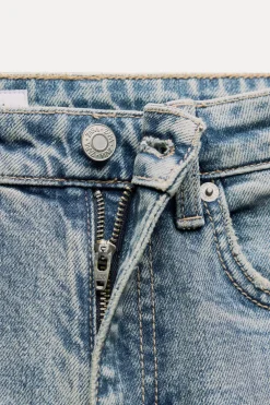 JEANS TRF CROPPED FLARE TIRO ALTO