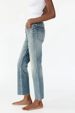 JEANS TRF CROPPED FLARE TIRO ALTO