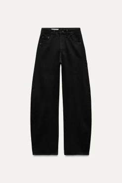 JEANS TRF EXTRA CURVED TIRO MEDIO