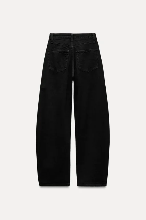 JEANS TRF EXTRA CURVED TIRO MEDIO