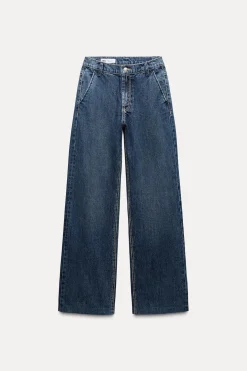 JEANS TRF LOOSE TIRO MEDIO