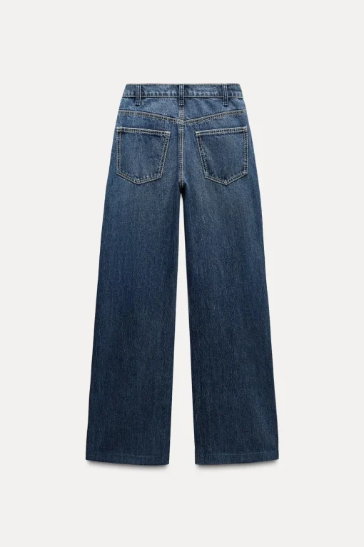 JEANS TRF LOOSE TIRO MEDIO