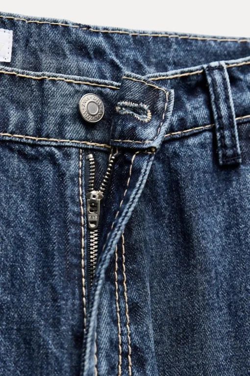 JEANS TRF LOOSE TIRO MEDIO