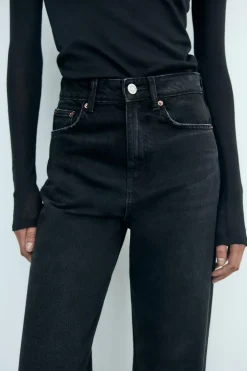 JEANS TRF MOM FIT TIRO ALTO