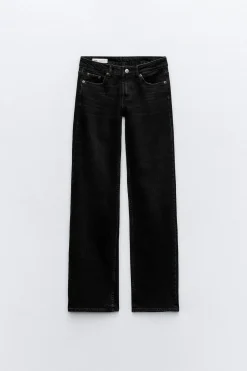 JEANS TRF RECTOS TIRO BAJO