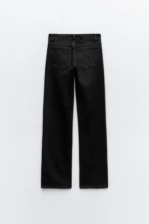 JEANS TRF RECTOS TIRO BAJO