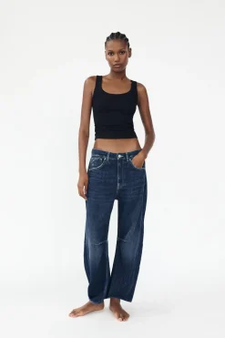 JEANS TRF RELAXED BALLOON TIRO MEDIO