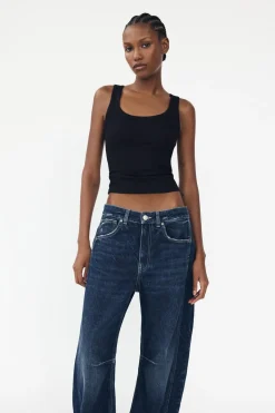 JEANS TRF RELAXED BALLOON TIRO MEDIO
