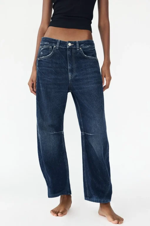 JEANS TRF RELAXED BALLOON TIRO MEDIO