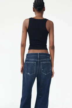 JEANS TRF RELAXED BALLOON TIRO MEDIO
