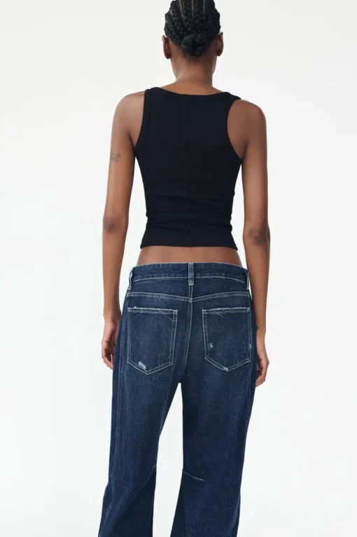 JEANS TRF RELAXED BALLOON TIRO MEDIO