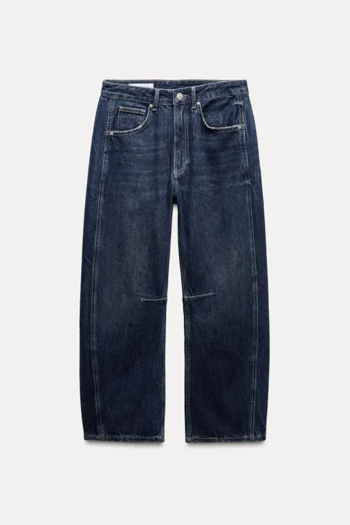 JEANS TRF RELAXED BALLOON TIRO MEDIO