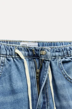 JEANS TRF RELAXED PIJAMERO TIRO MEDIO