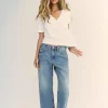 JEANS TRF RELAXED TIRO MEDIO