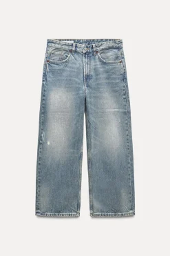 JEANS TRF RELAXED TIRO MEDIO