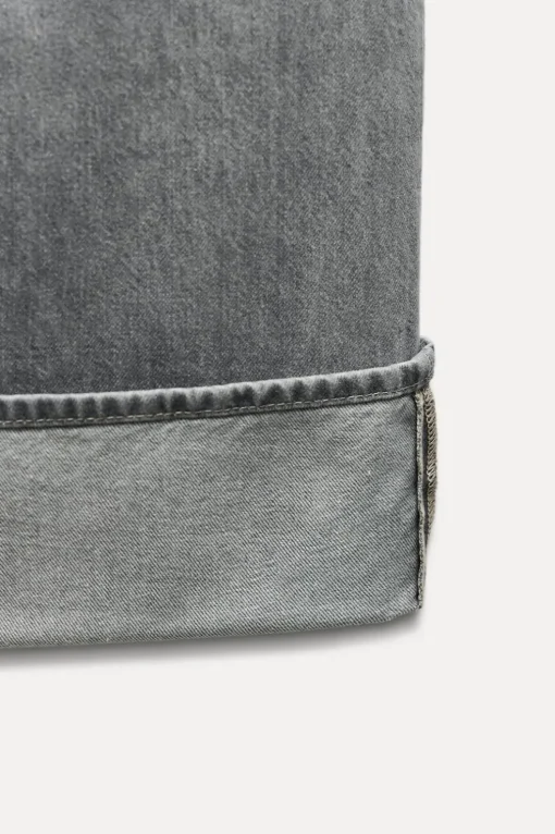 JEANS TRF WIDE LEG TIRO ALTO TRABILLA