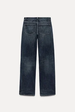 JEANS TRF WIDE LEG TIRO BAJO