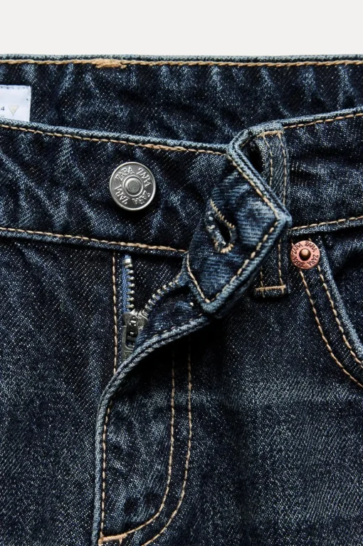 JEANS TRF WIDE LEG TIRO BAJO