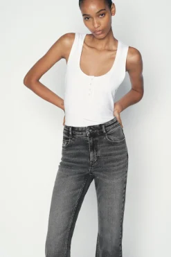 JEANS Z1975 MINI FLARE TIRO ALTO